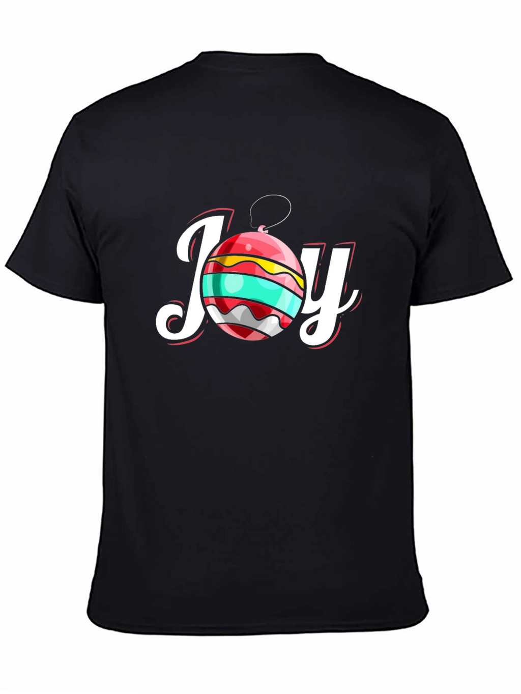 Joy Christmas Ornament Graphic Tee