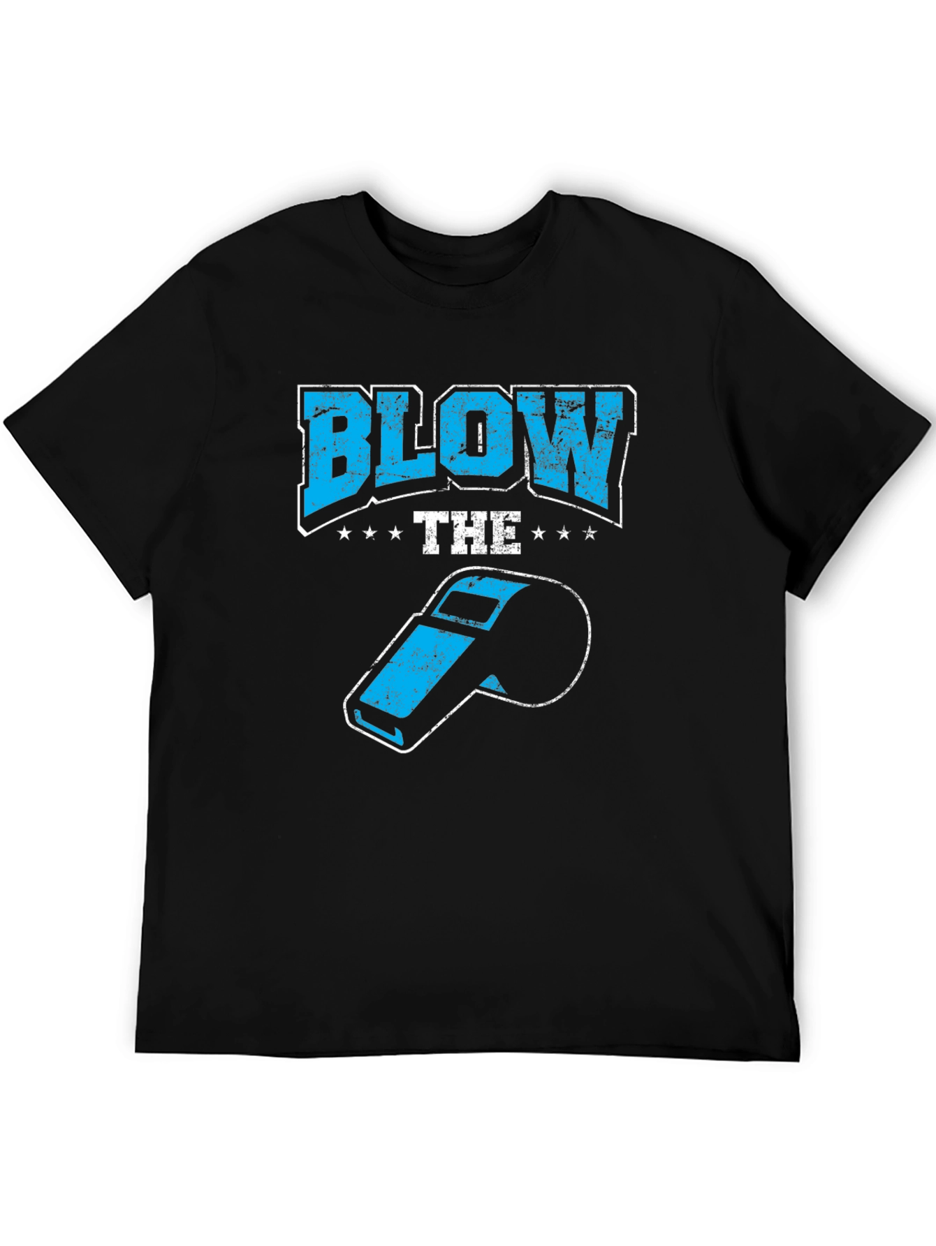 Blow the Whistle Black T-Shirt