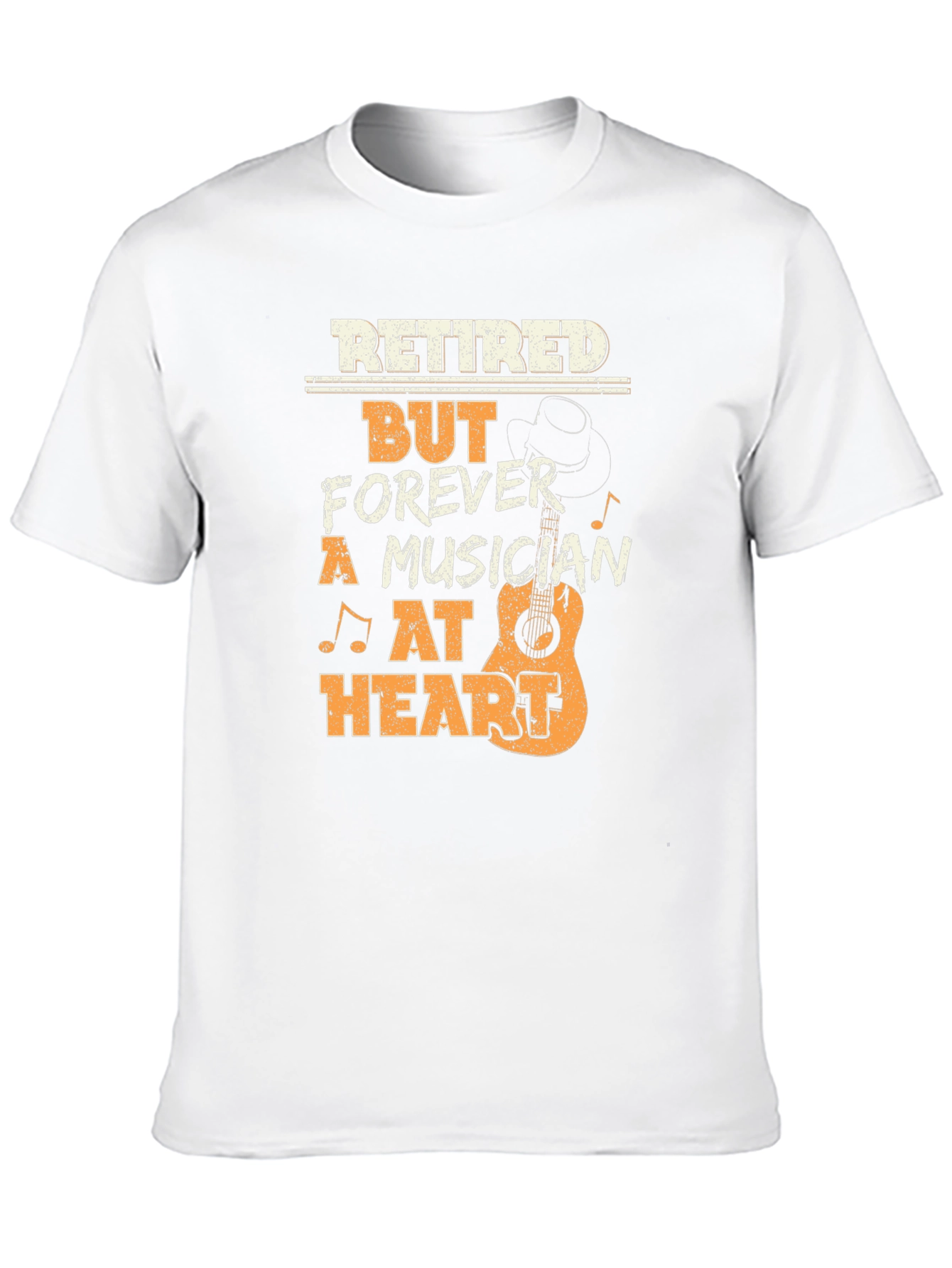 Retired Musician T-Shirt - Forever at Heart