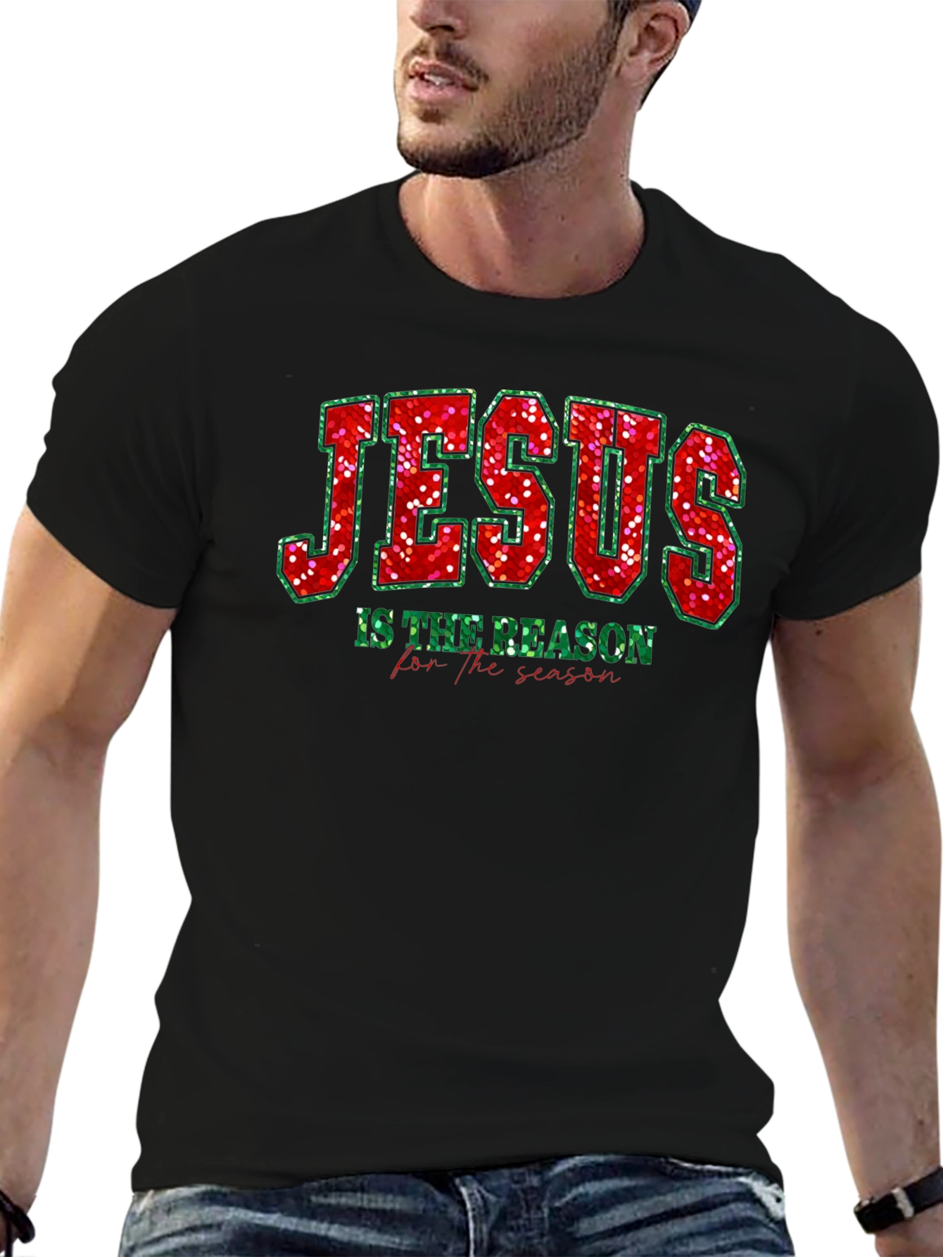 Jesus is the Reason T-Shirt - Holiday Christmas