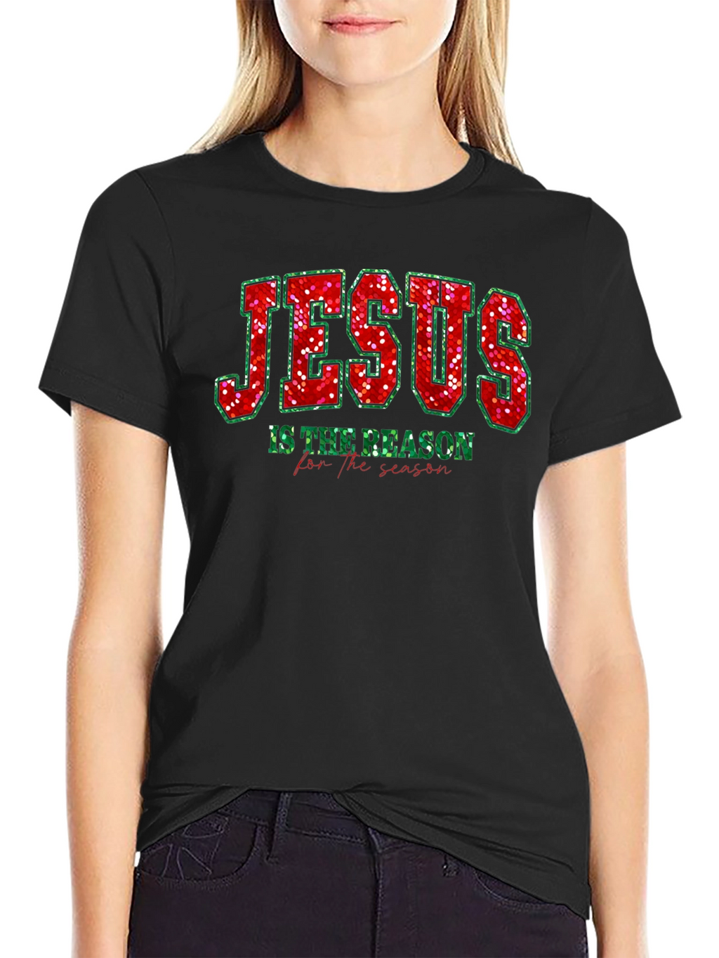 Jesus is the Reason T-Shirt - Holiday Christmas