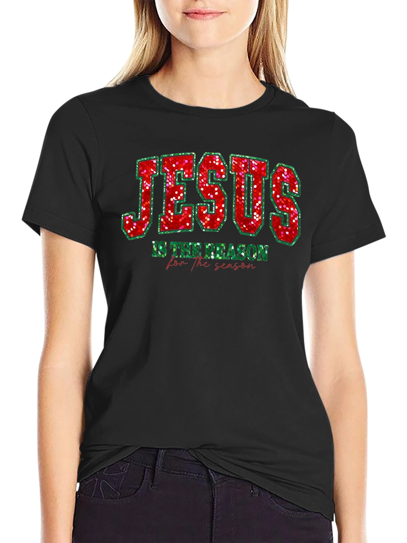 Jesus is the Reason T-Shirt - Holiday Christmas