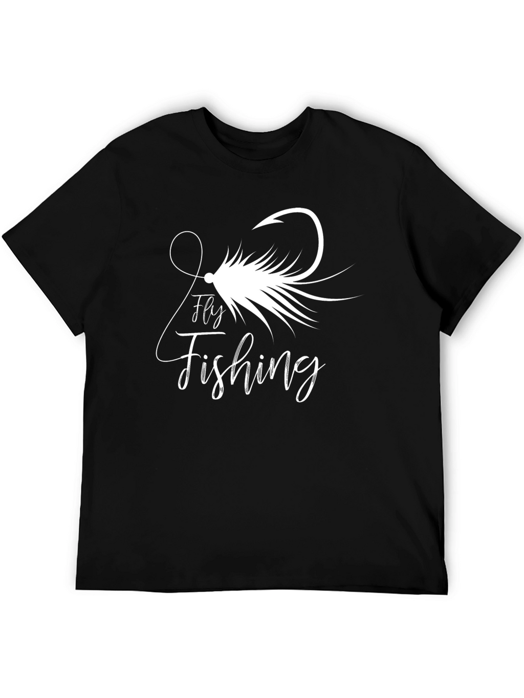 Fly Fishing Graphic Tee - Stylish Angler Apparel