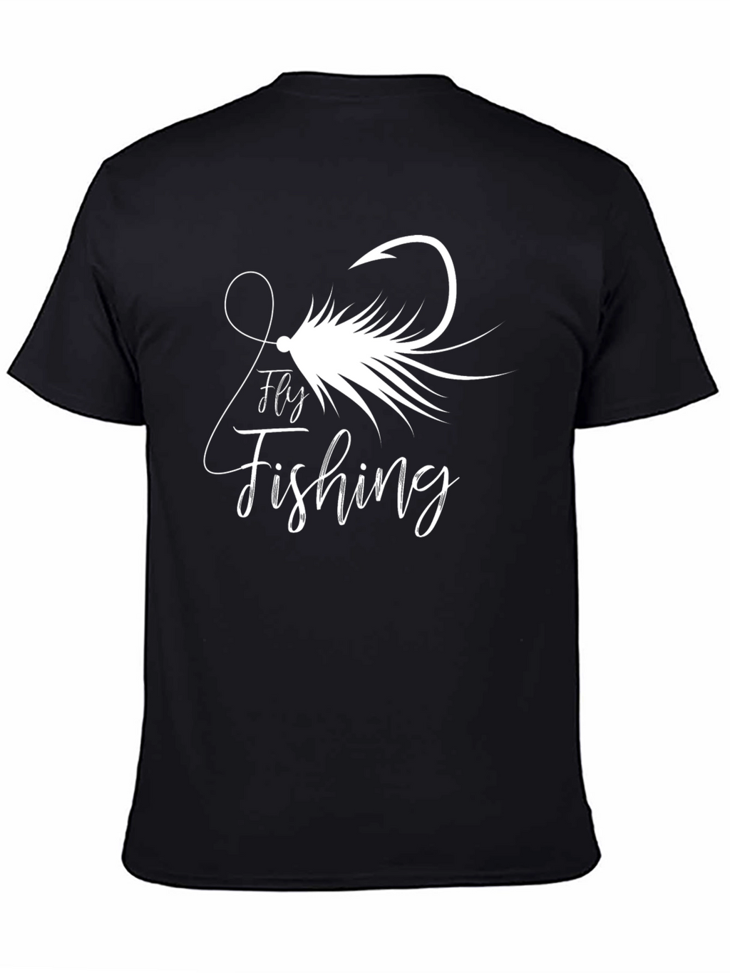 Fly Fishing Graphic Tee - Stylish Angler Apparel