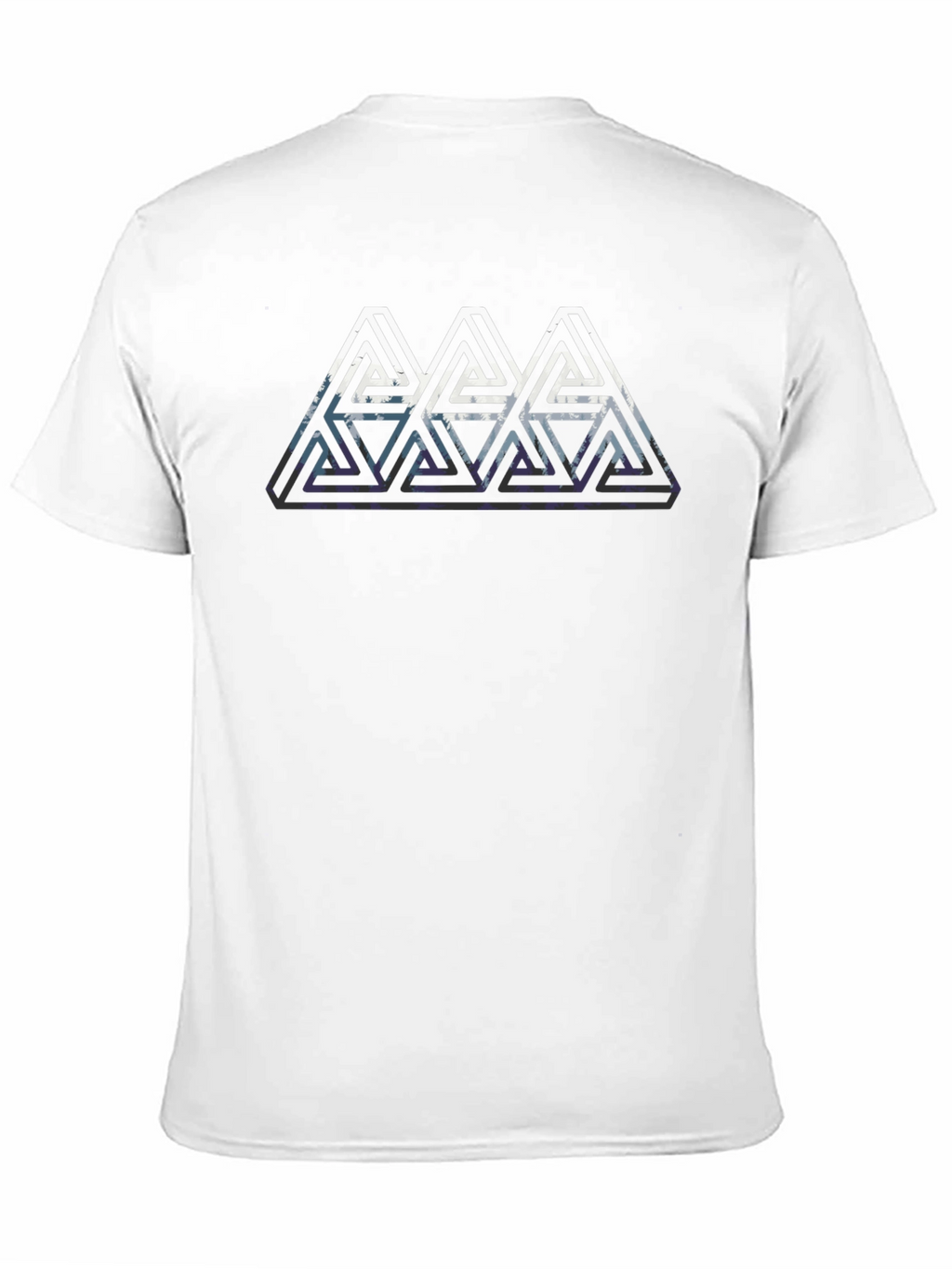 Geometric Optical Illusion T-Shirt - Modern Design