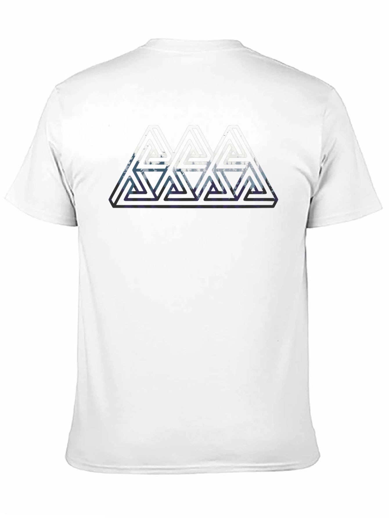Geometric Optical Illusion T-Shirt - Modern Design