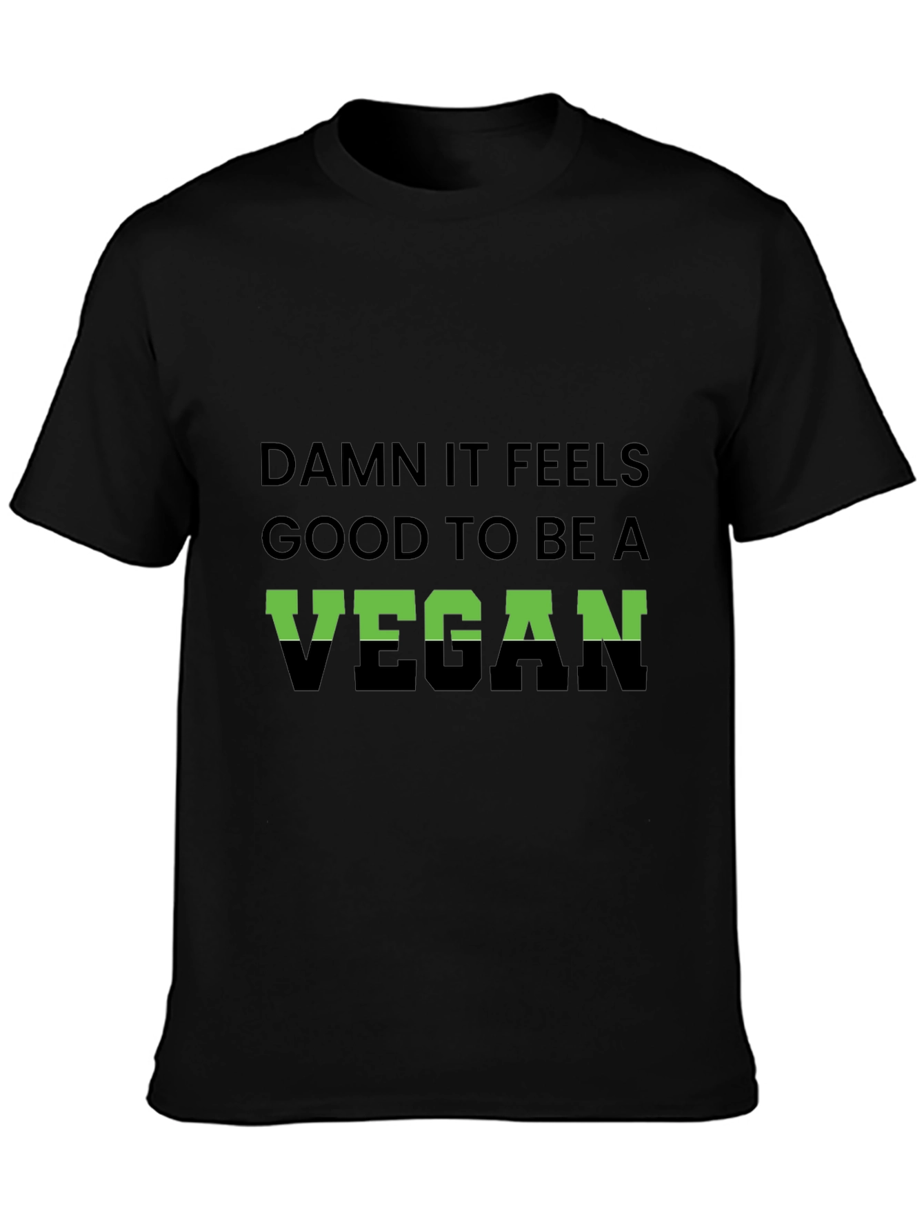 Vegan Pride Tee - Damn It Feels Good Vegan T-Shirt