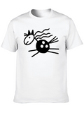 Whimsical Horse Graphic Tee - Black Unisex T-Shirt