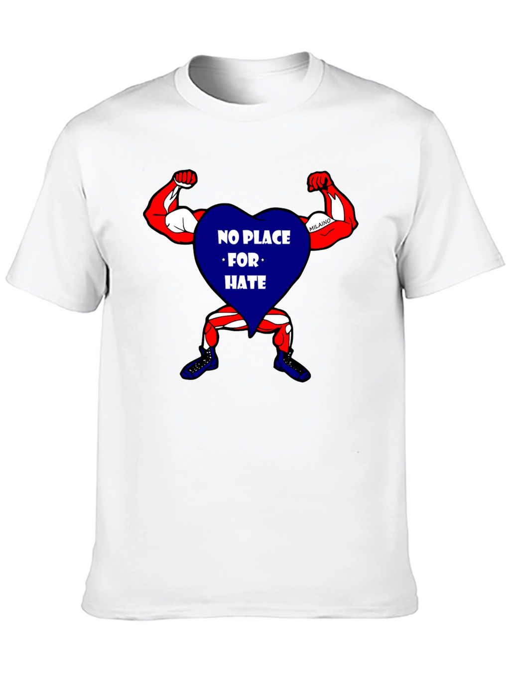 No Place For Hate Graphic T-Shirt