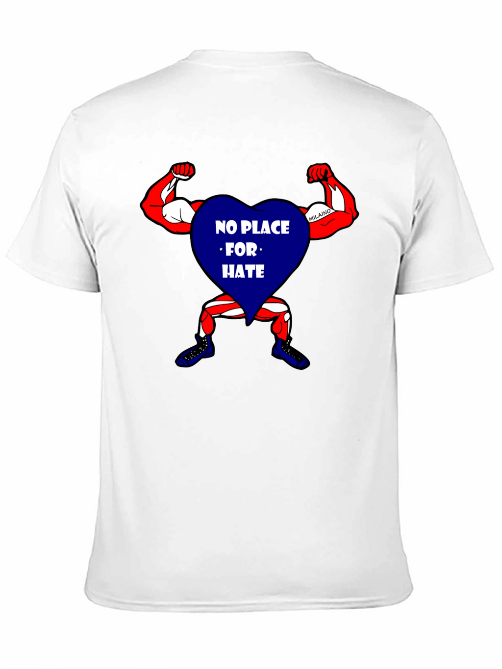 No Place For Hate Graphic T-Shirt