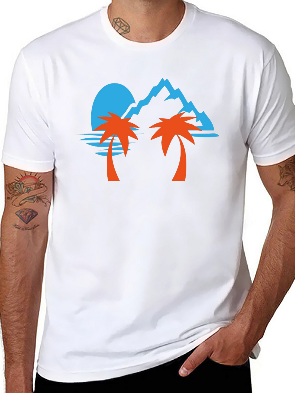 Tropical Mountain T-Shirt