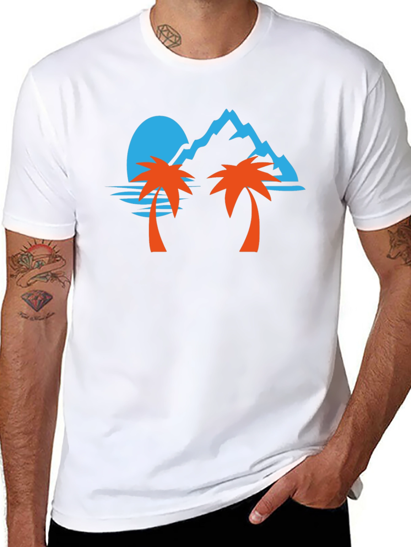 Tropical Mountain T-Shirt