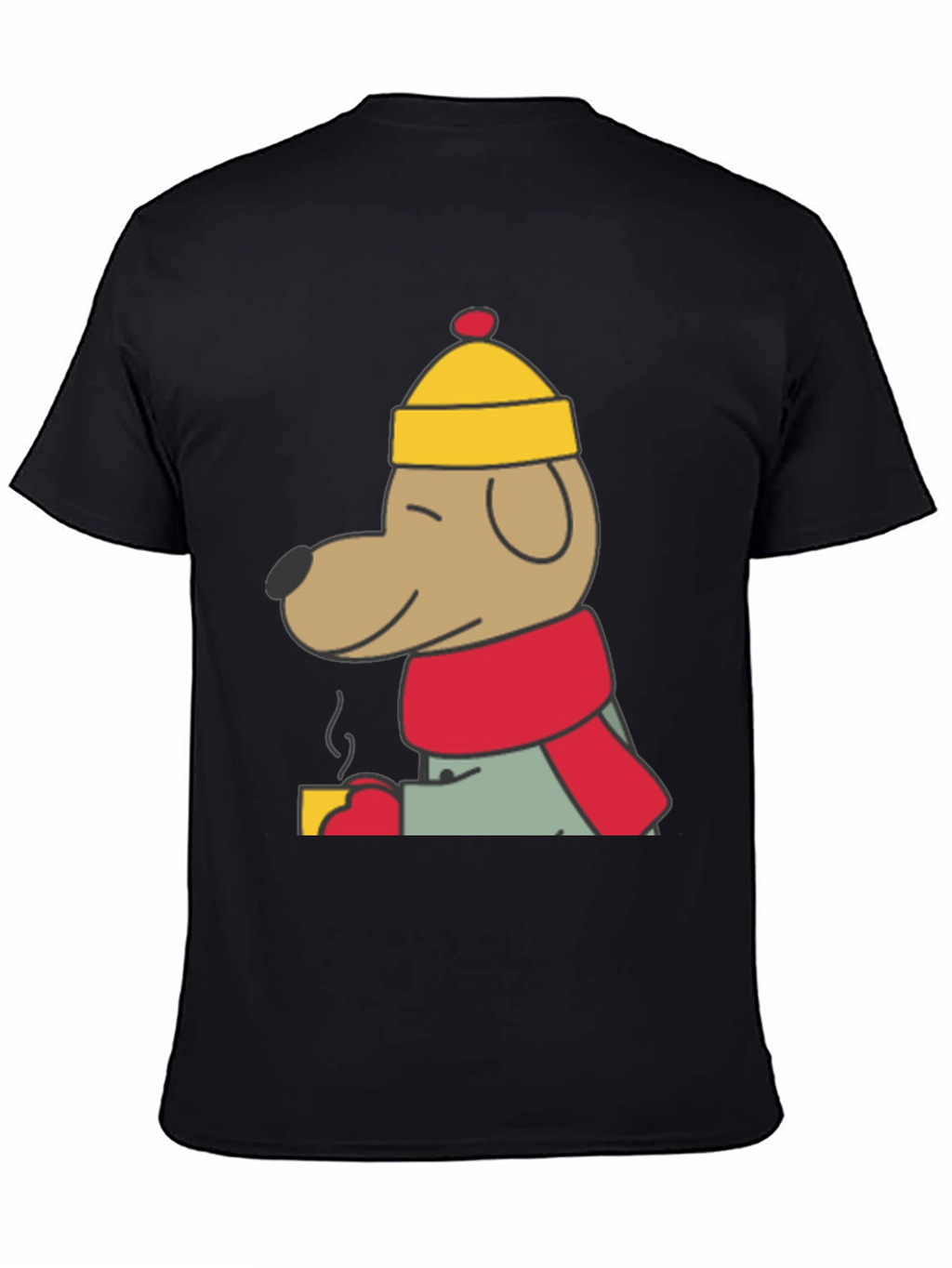 Cute Dog Cartoon Graphic Tee