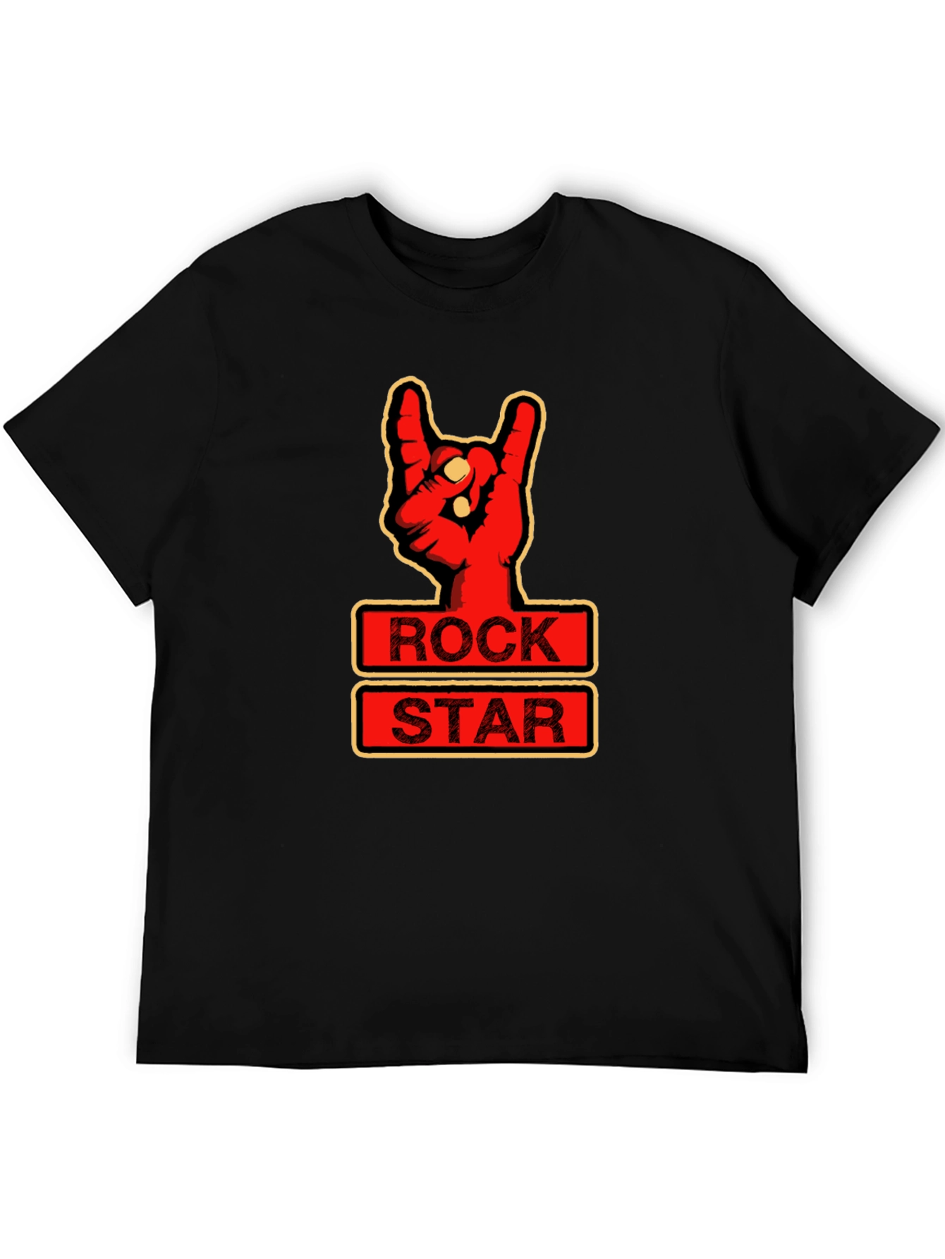 Rock Star Graphic Tee - Music Lover Shirt