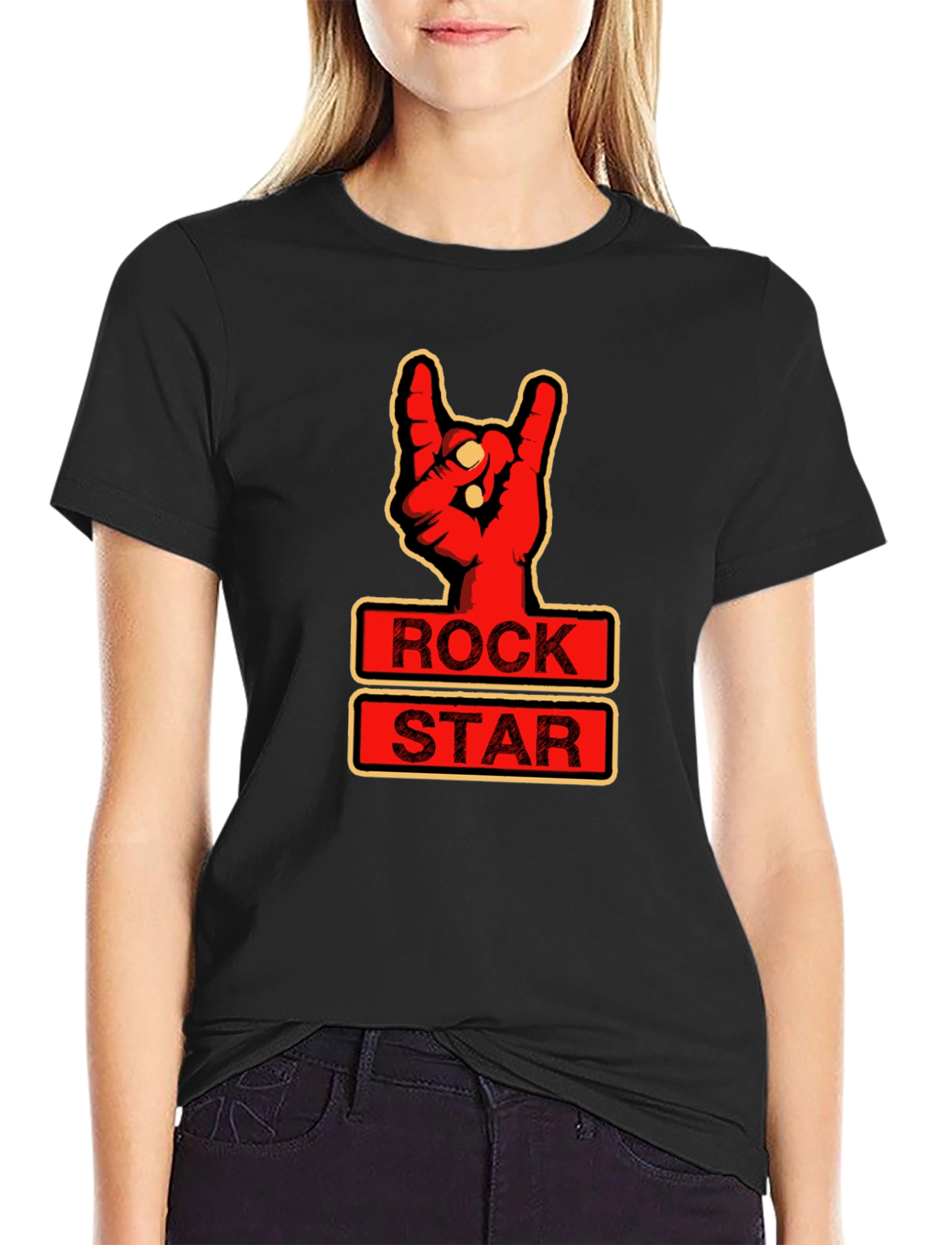 Rock Star Graphic Tee - Music Lover Shirt