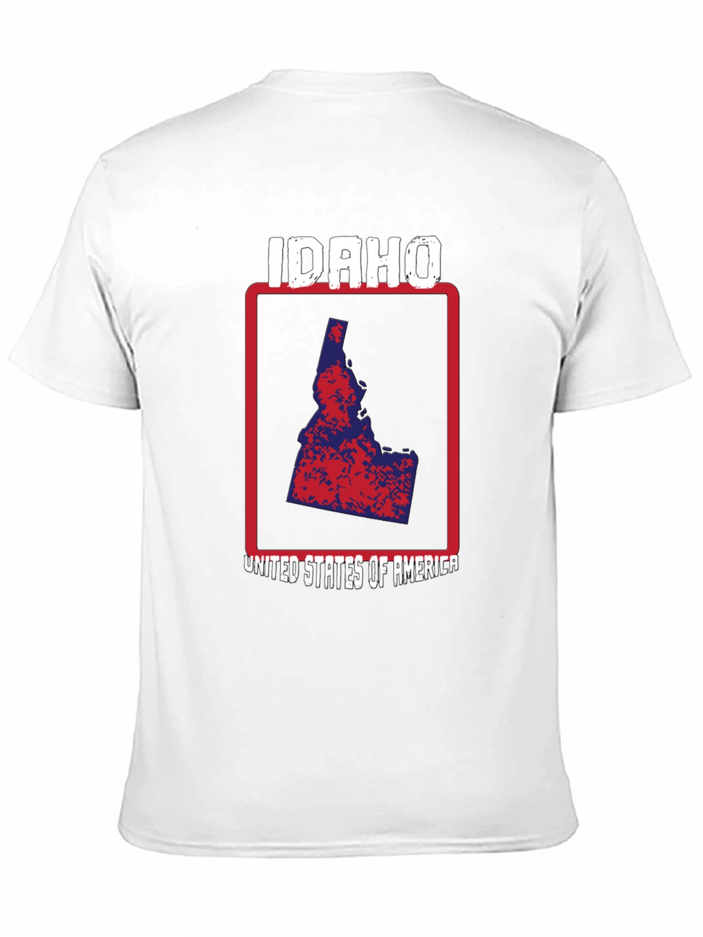 Idaho State Pride T-Shirt - USA Map Graphic Tee