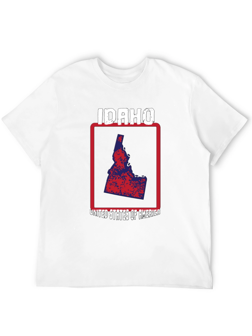 Idaho State Pride T-Shirt - USA Map Graphic Tee