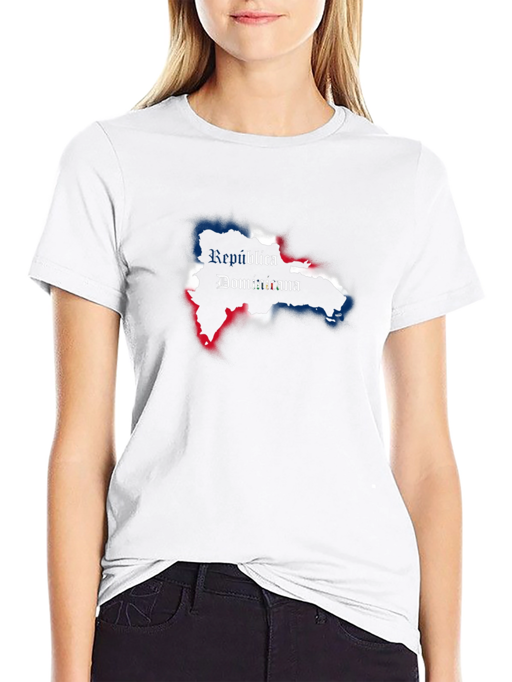 Dominican Republic Map T-Shirt