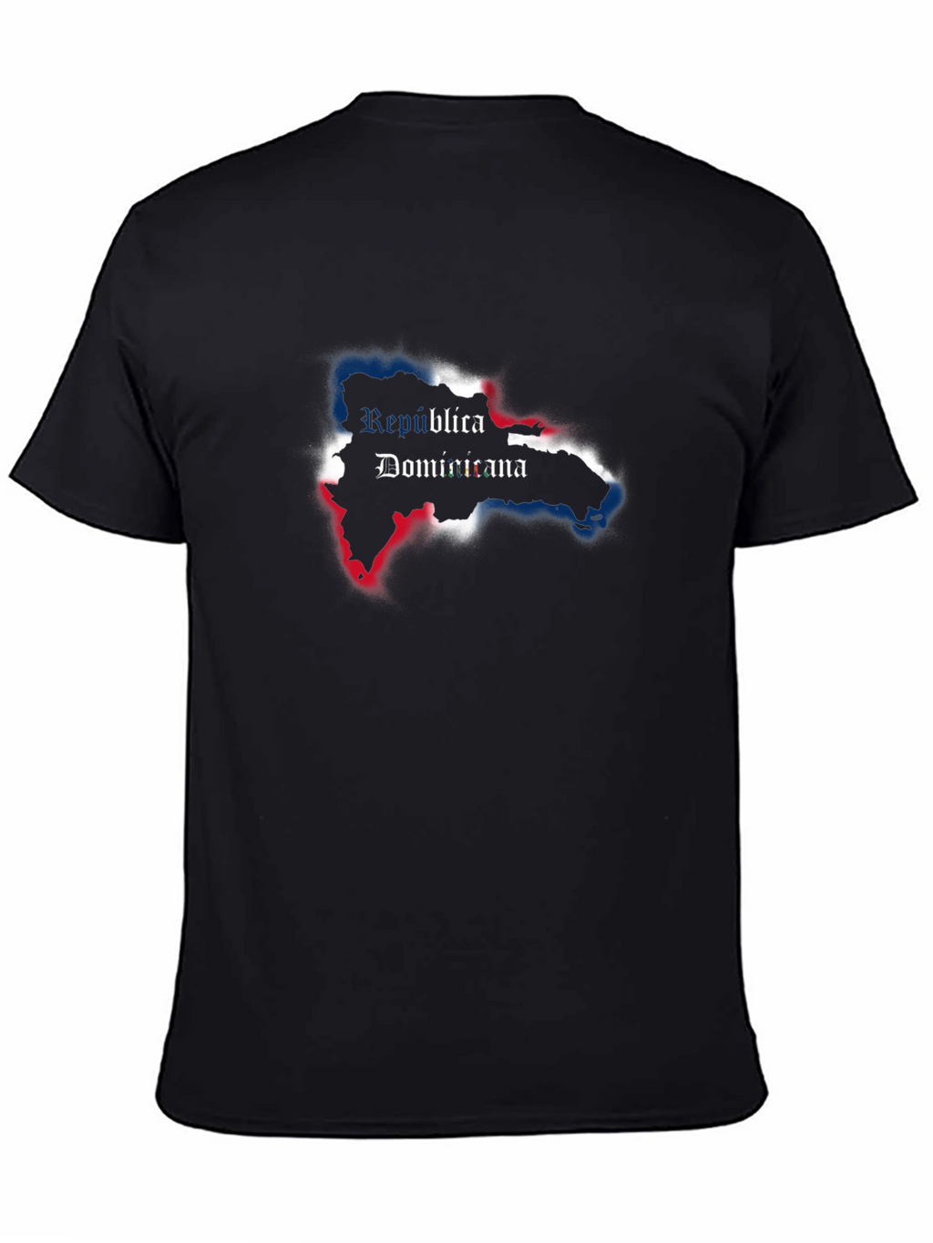 Dominican Republic Map T-Shirt