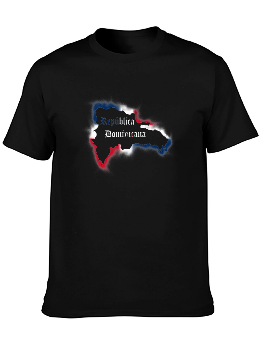 Dominican Republic Map T-Shirt