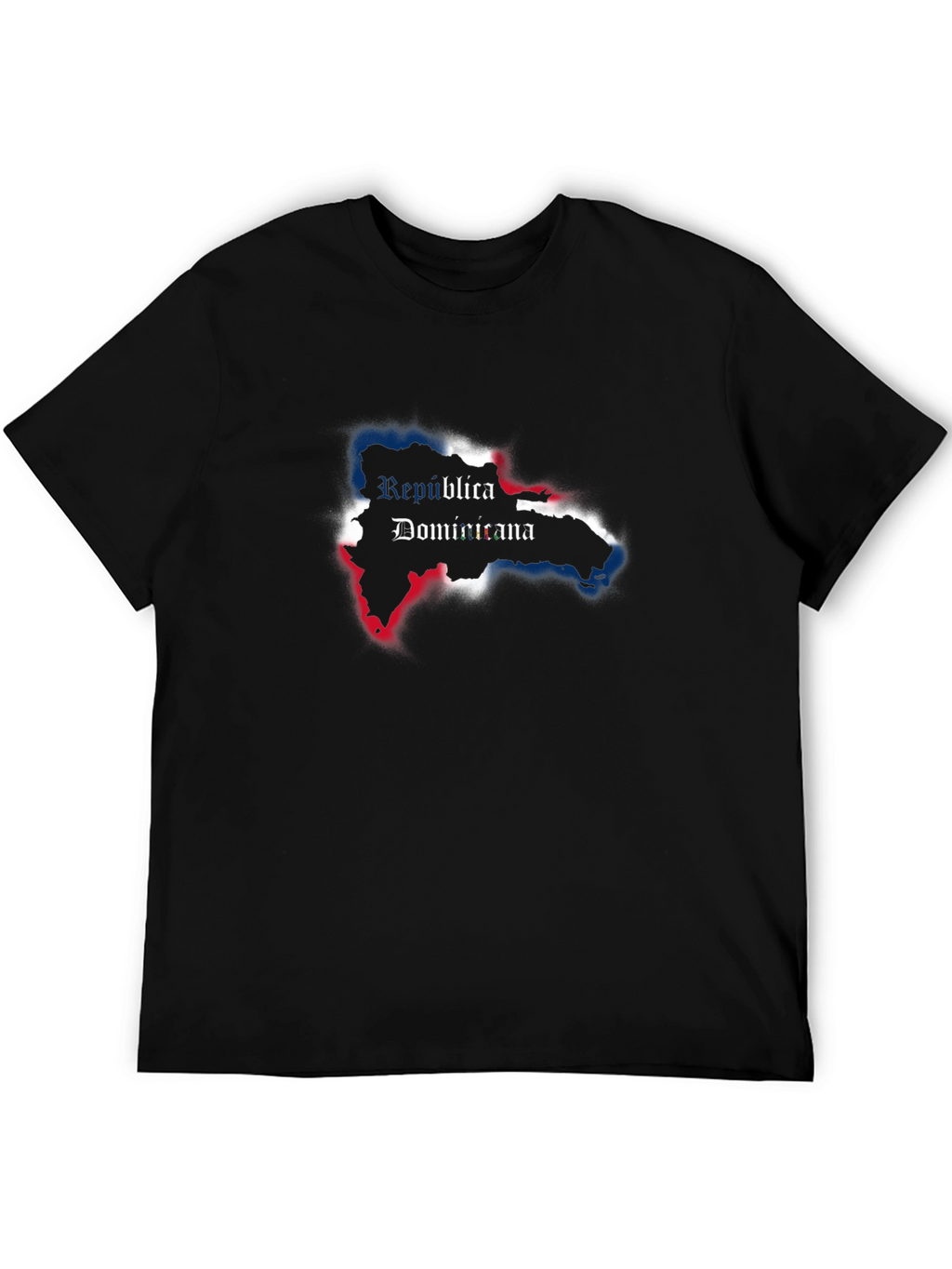 Dominican Republic Map T-Shirt