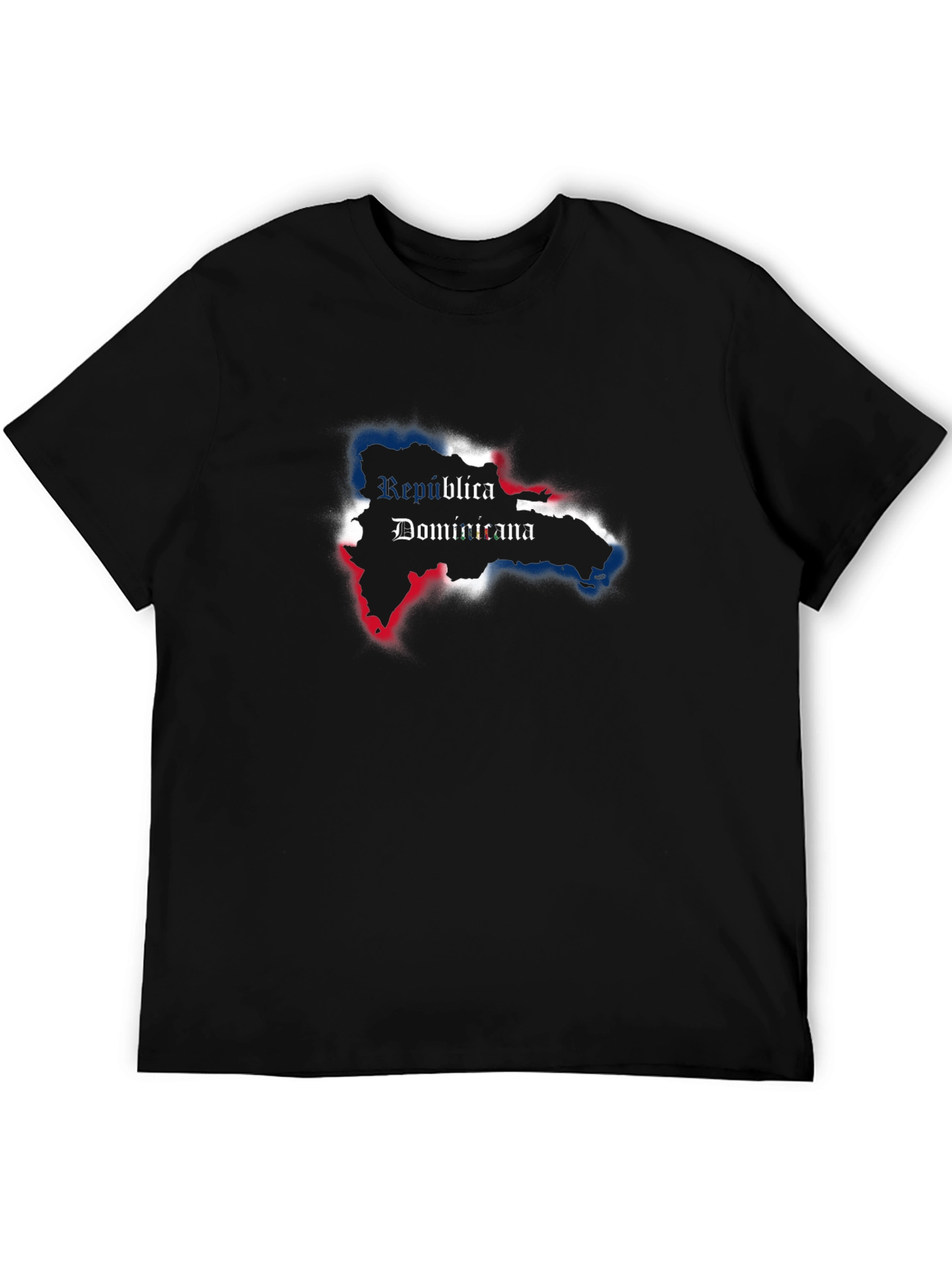 Dominican Republic Map T-Shirt