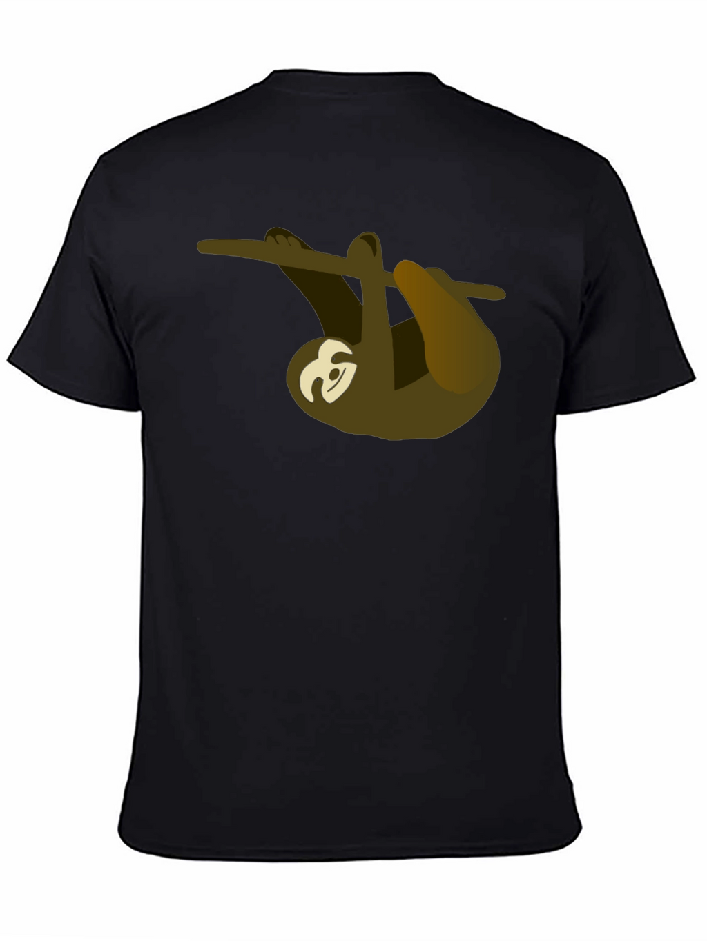 Chill Sloth Graphic Tee - Relaxed Style