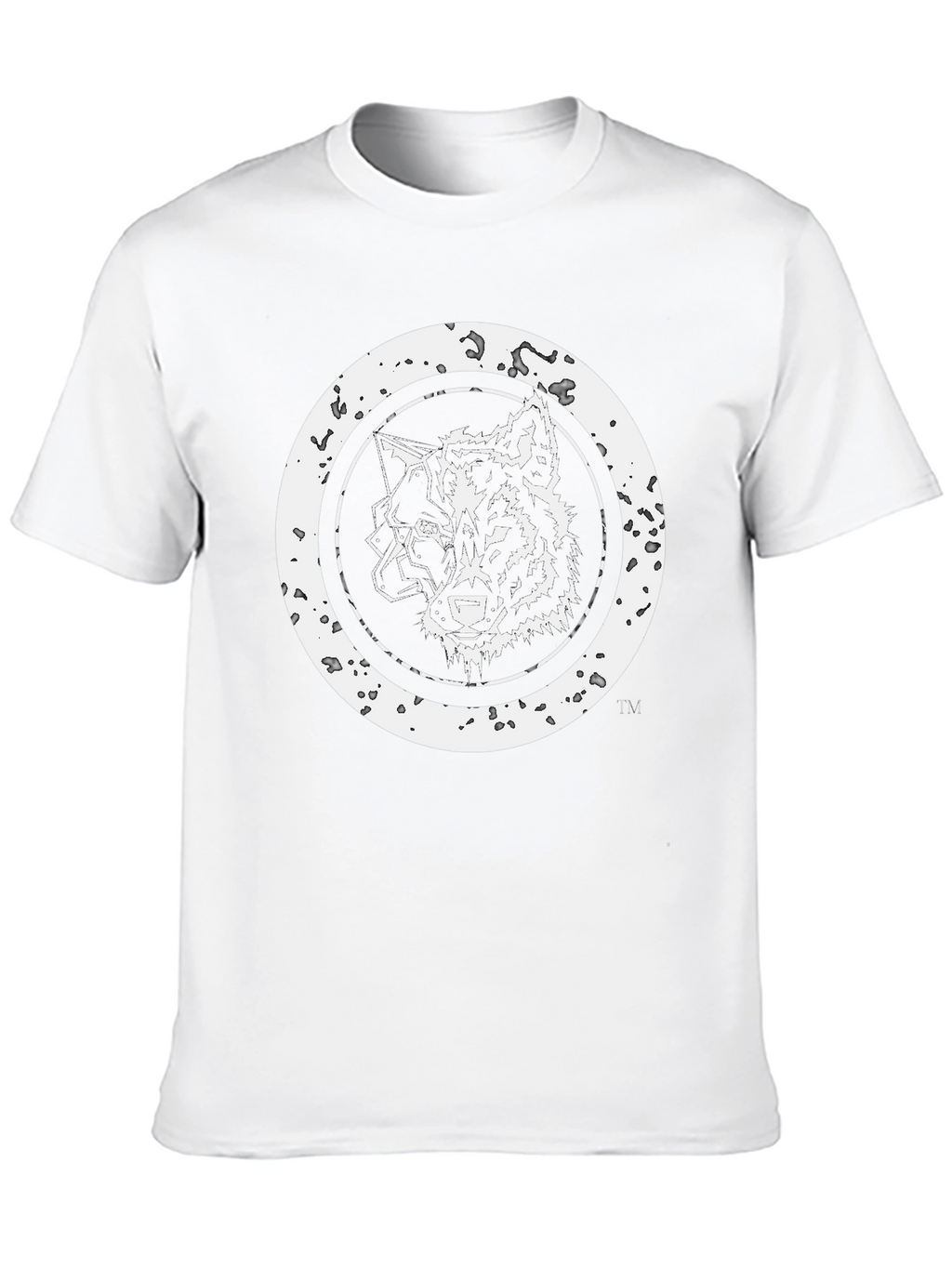 Wolf Graphic T-Shirt - Black Tee