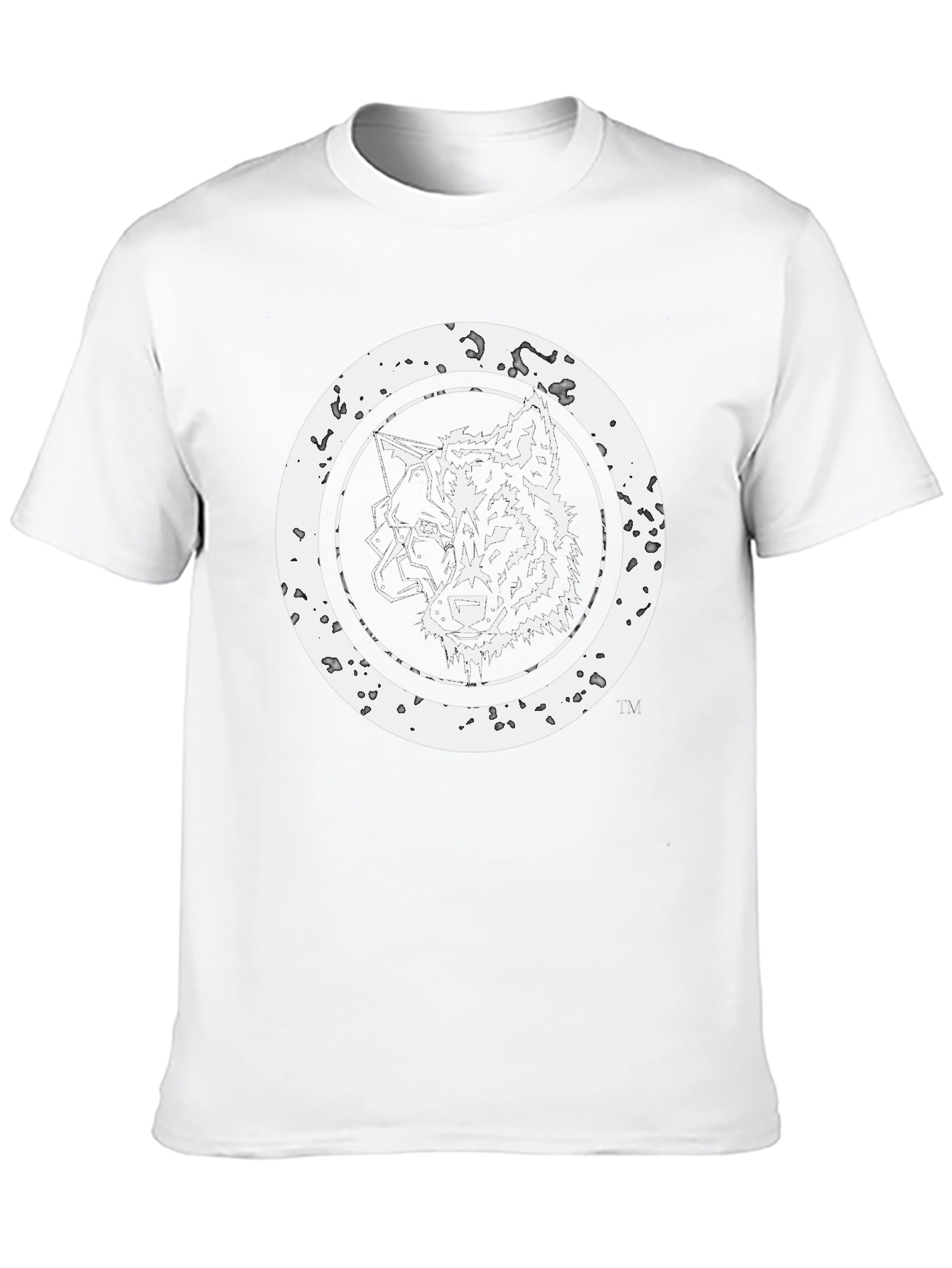 Wolf Graphic T-Shirt - Black Tee
