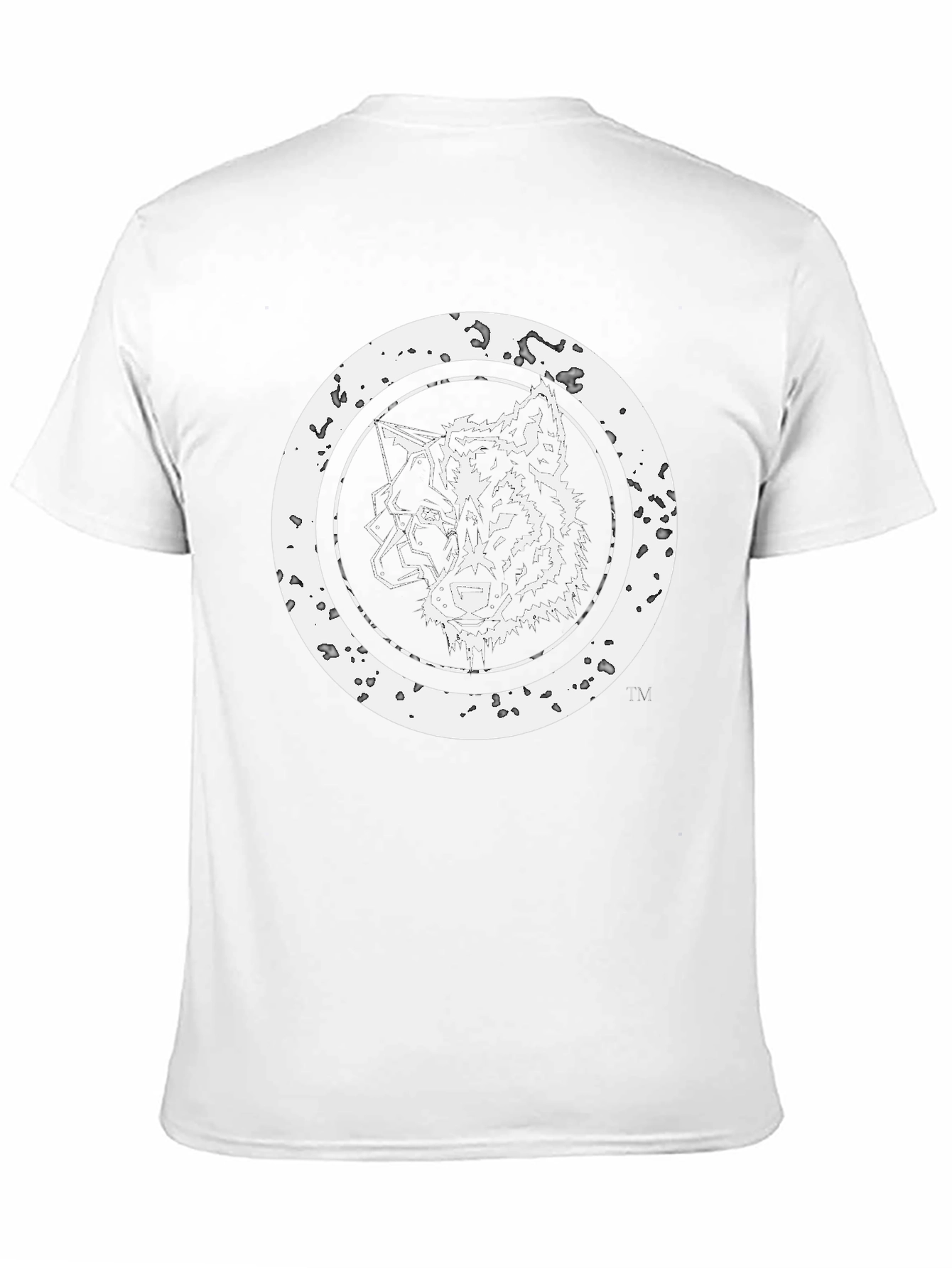 Wolf Graphic T-Shirt - Black Tee
