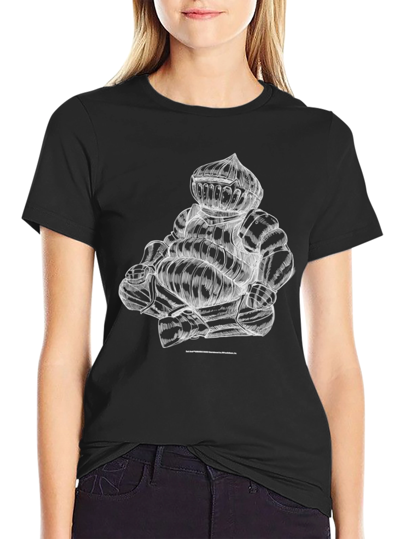Onion Knight T-Shirt - Black Graphic Tee