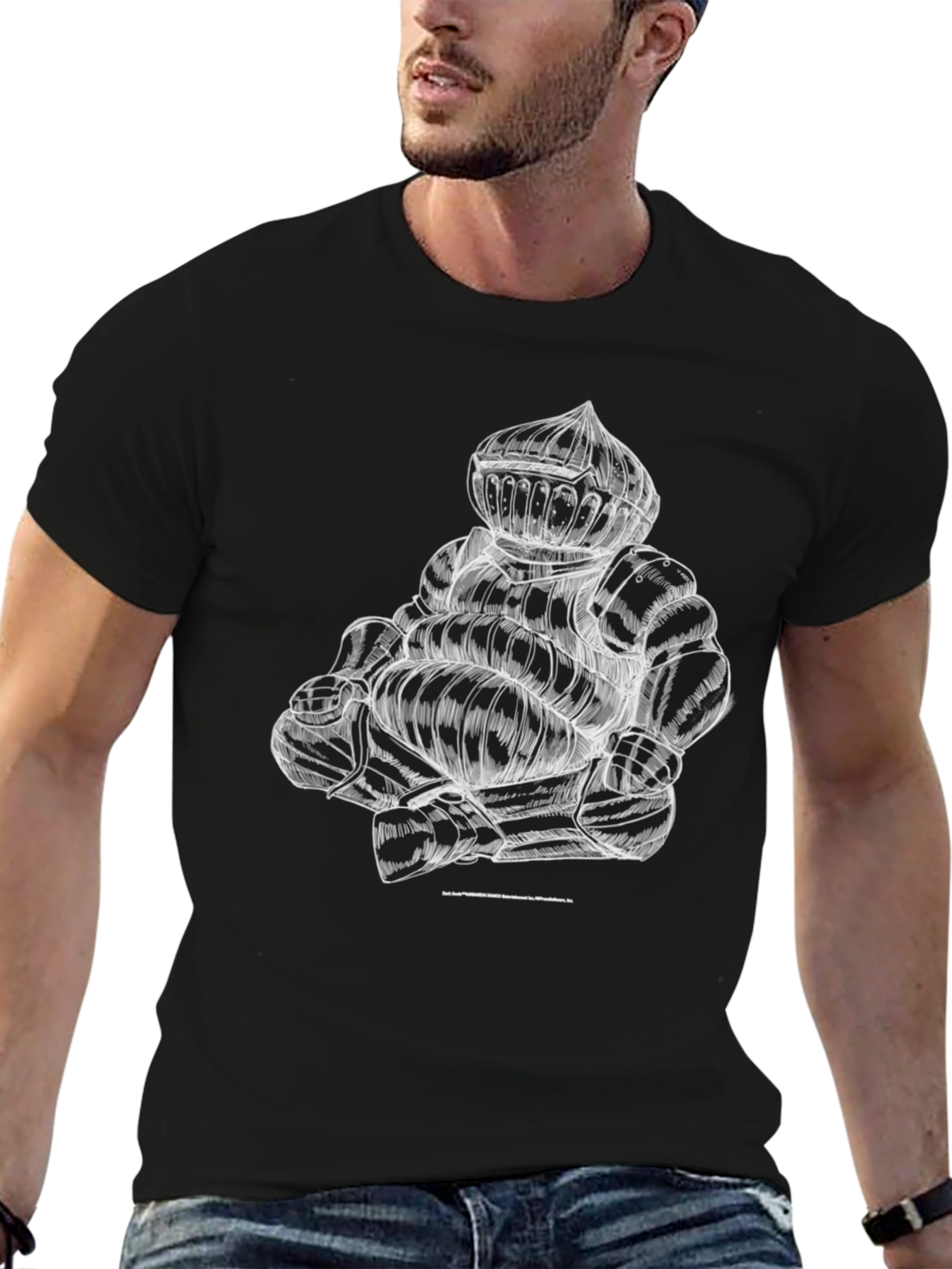 Onion Knight T-Shirt - Black Graphic Tee