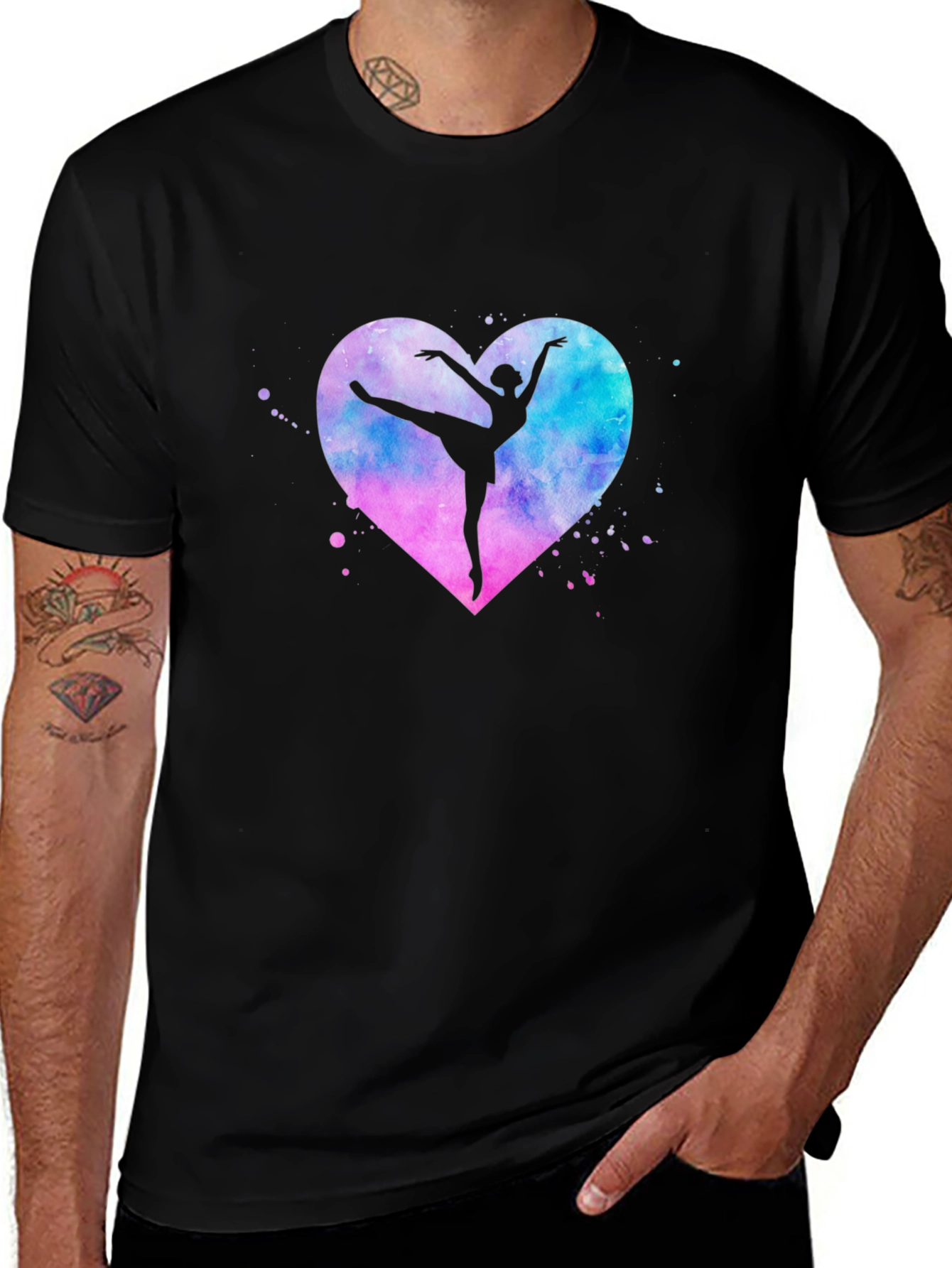 Ballet Heart Graphic T-Shirt