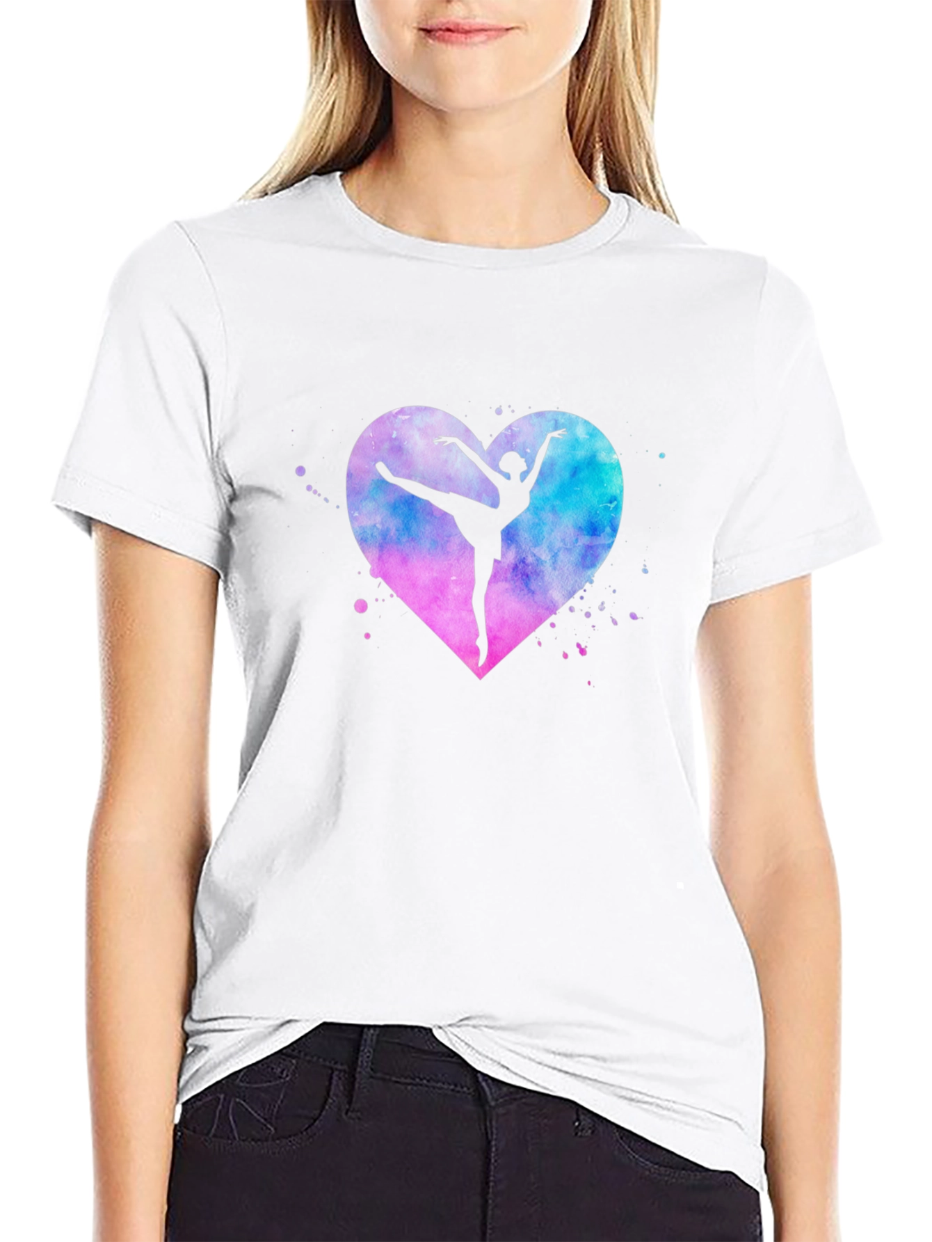 Ballet Heart Graphic T-Shirt