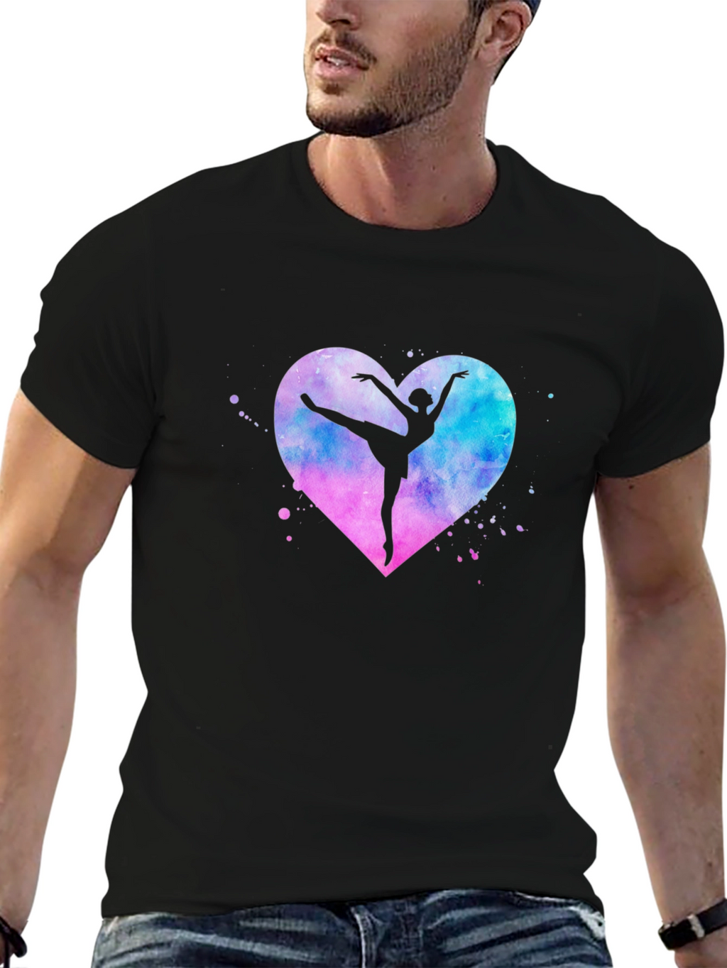 Ballet Heart Graphic T-Shirt