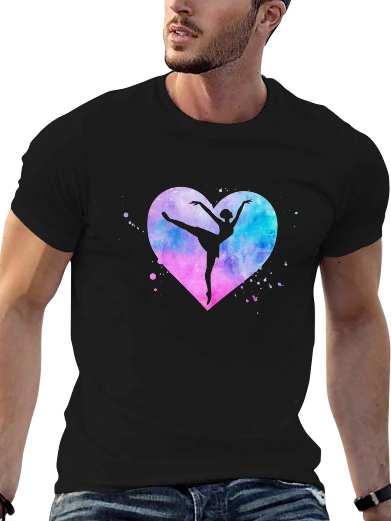 Ballet Heart Graphic T-Shirt