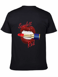 Scarlett Red Lips Lipstick T-Shirt