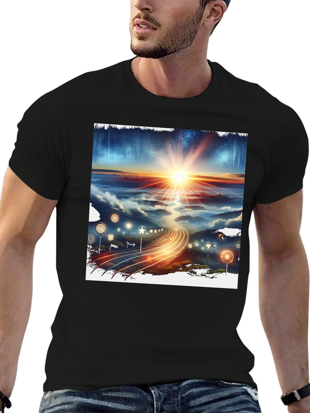 Sunset Road Trip Graphic Tee