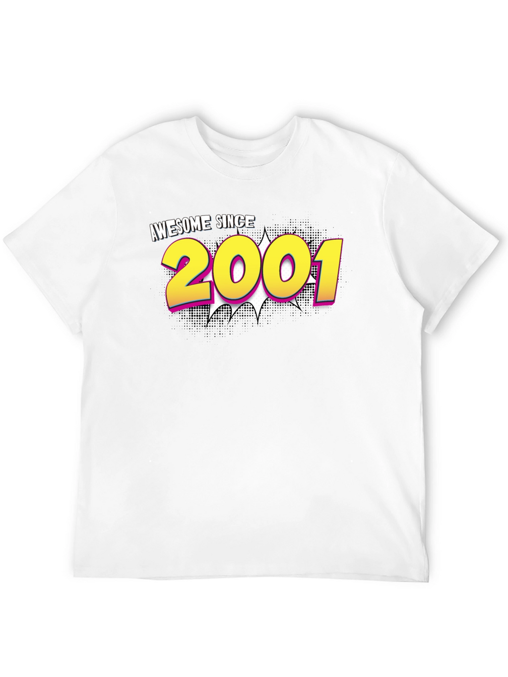 Awesome Since 2001 Graphic Tee - Birthday Gift