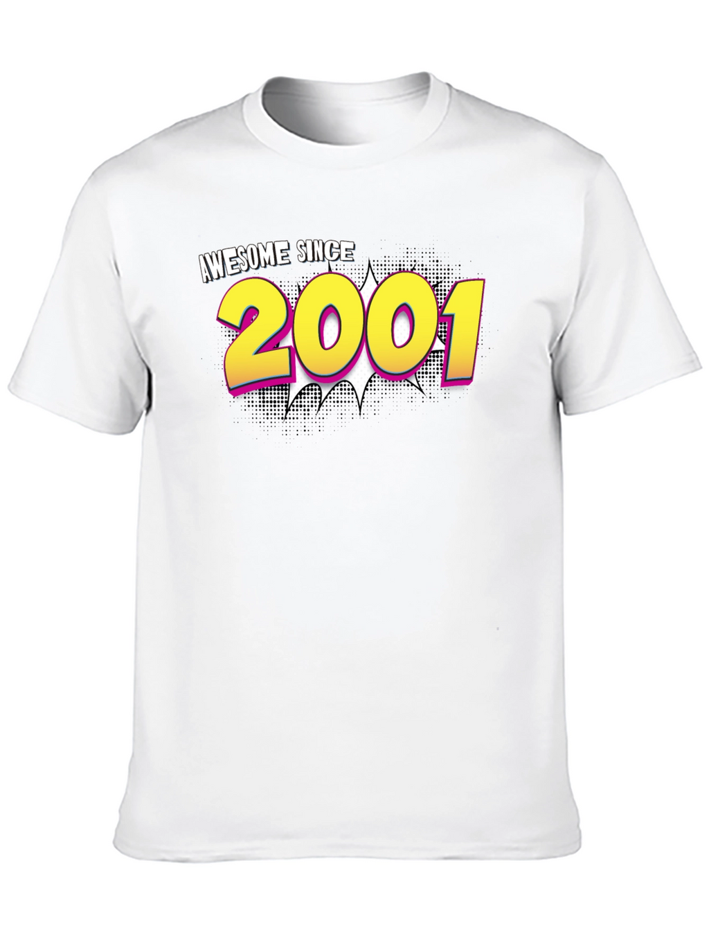 Awesome Since 2001 Graphic Tee - Birthday Gift