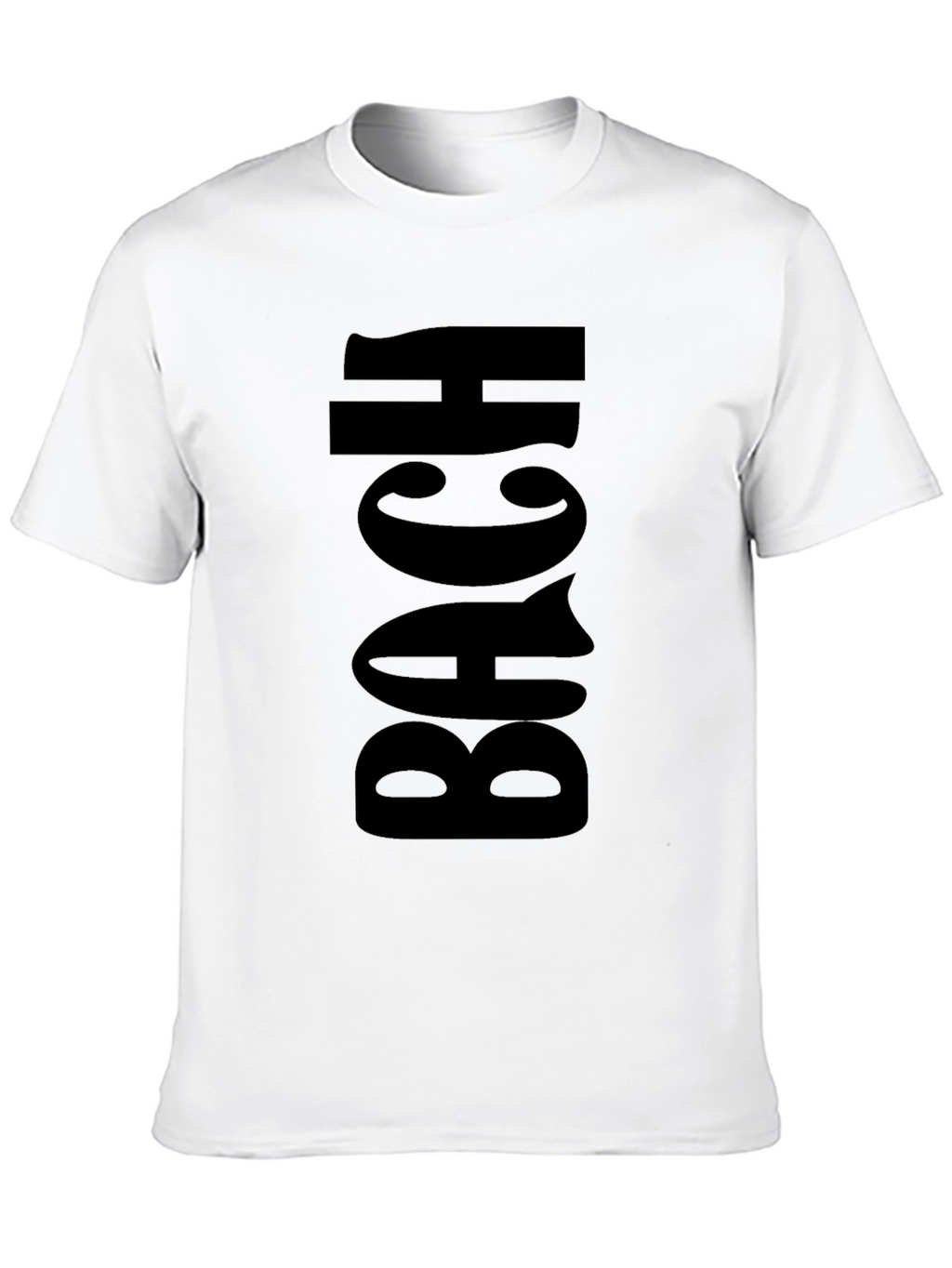 Black BACH Graphic Tee - Party Ready!