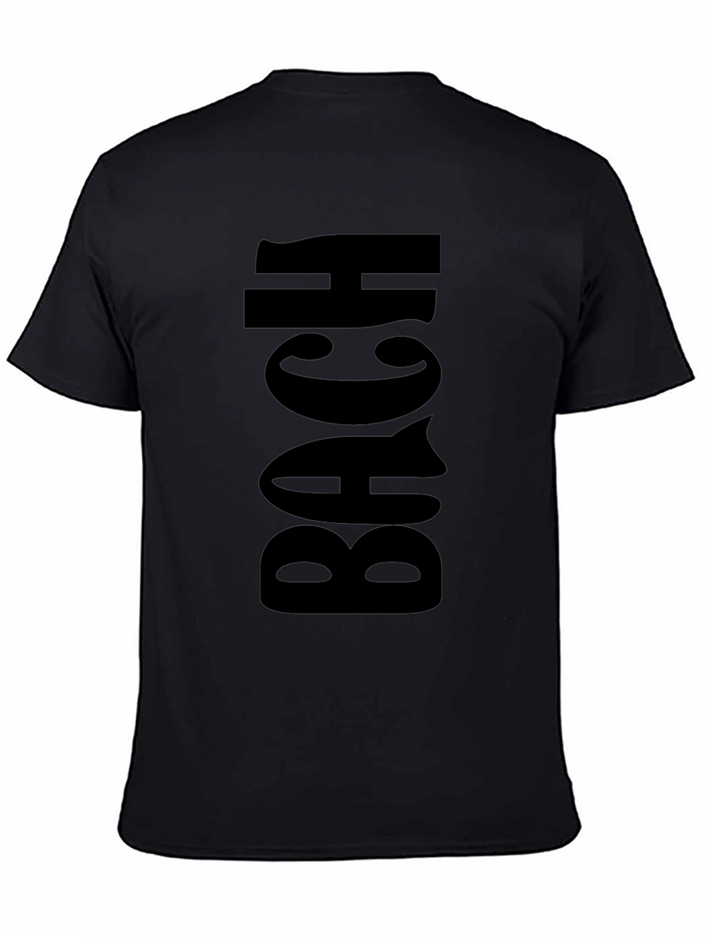 Black BACH Graphic Tee - Party Ready!