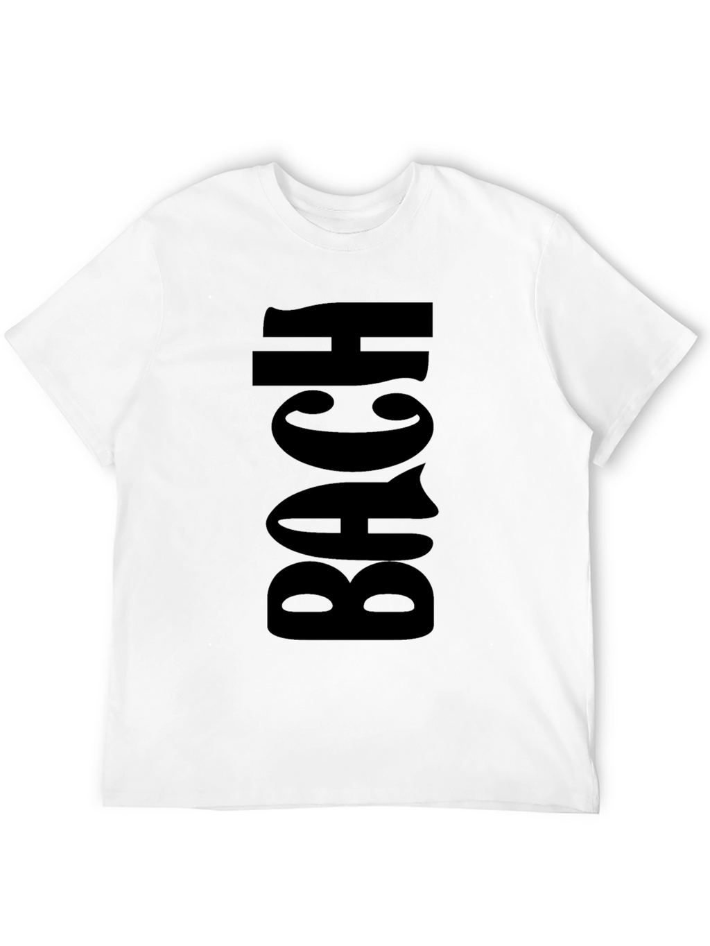 Black BACH Graphic Tee - Party Ready!