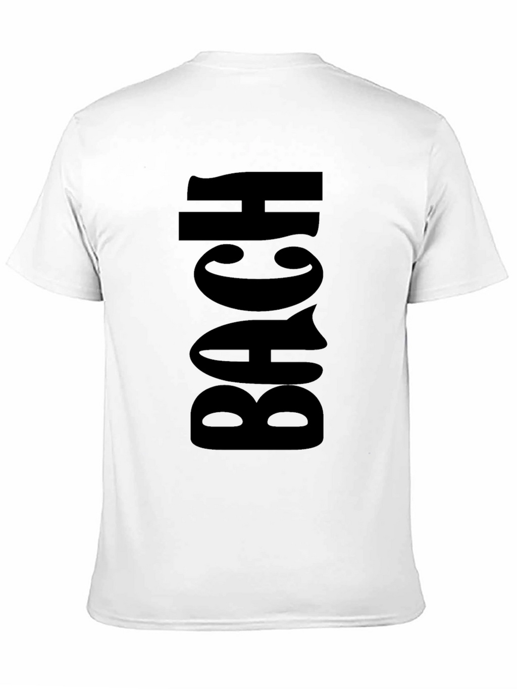 Black BACH Graphic Tee - Party Ready!
