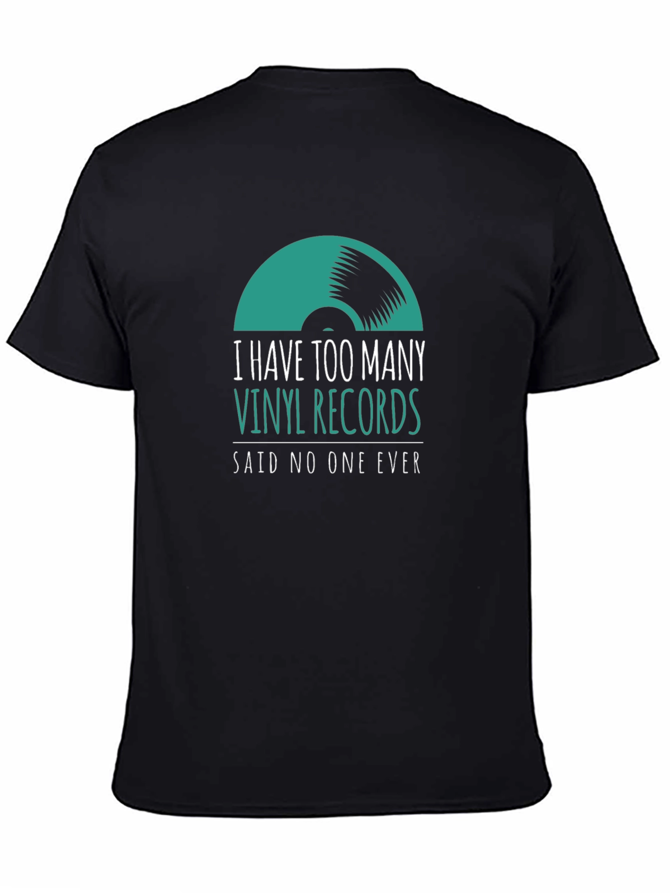 Vinyl Records Graphic Tee - Music Lover Shirt