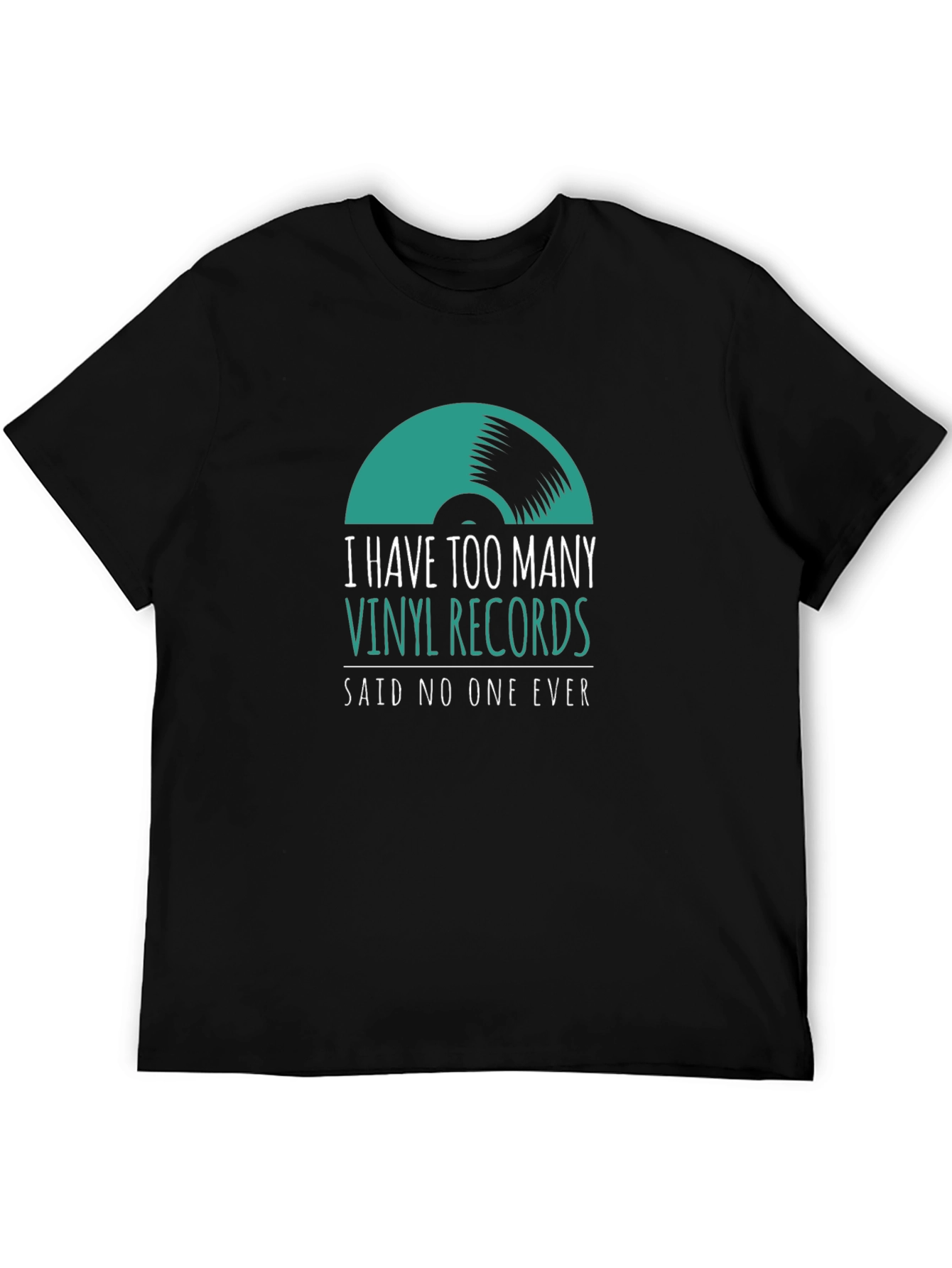 Vinyl Records Graphic Tee - Music Lover Shirt