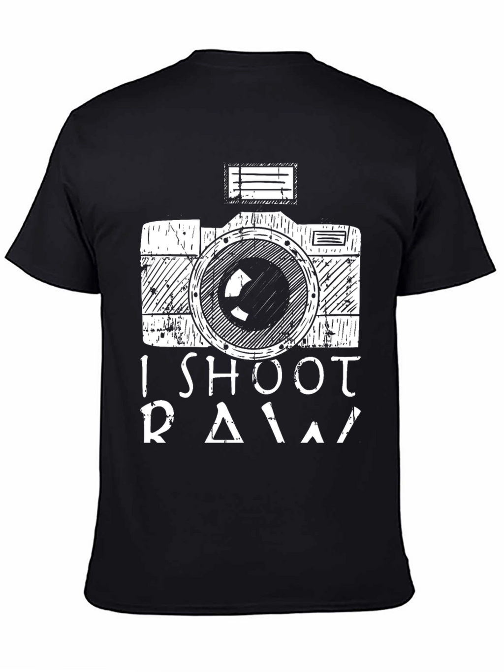 I Shoot RAW Camera Graphic Tee