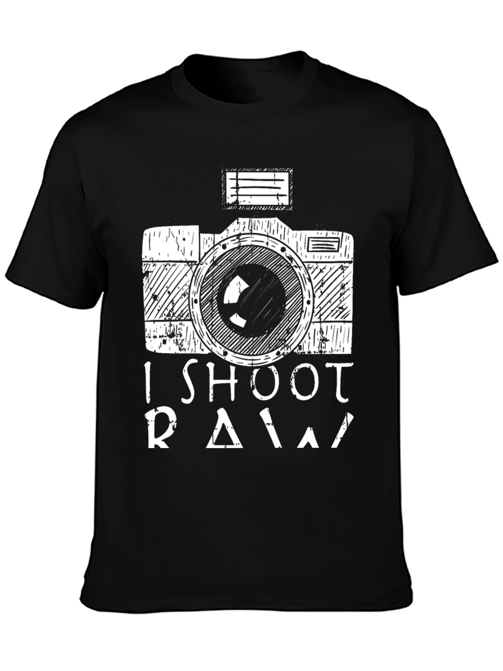 I Shoot RAW Camera Graphic Tee