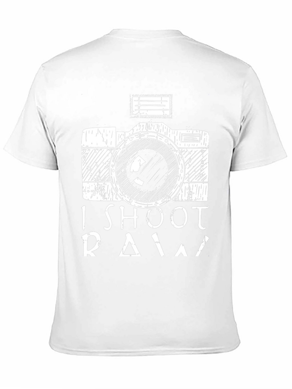 I Shoot RAW Camera Graphic Tee