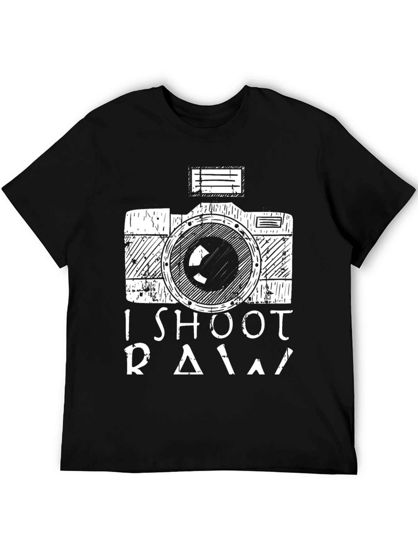 I Shoot RAW Camera Graphic Tee